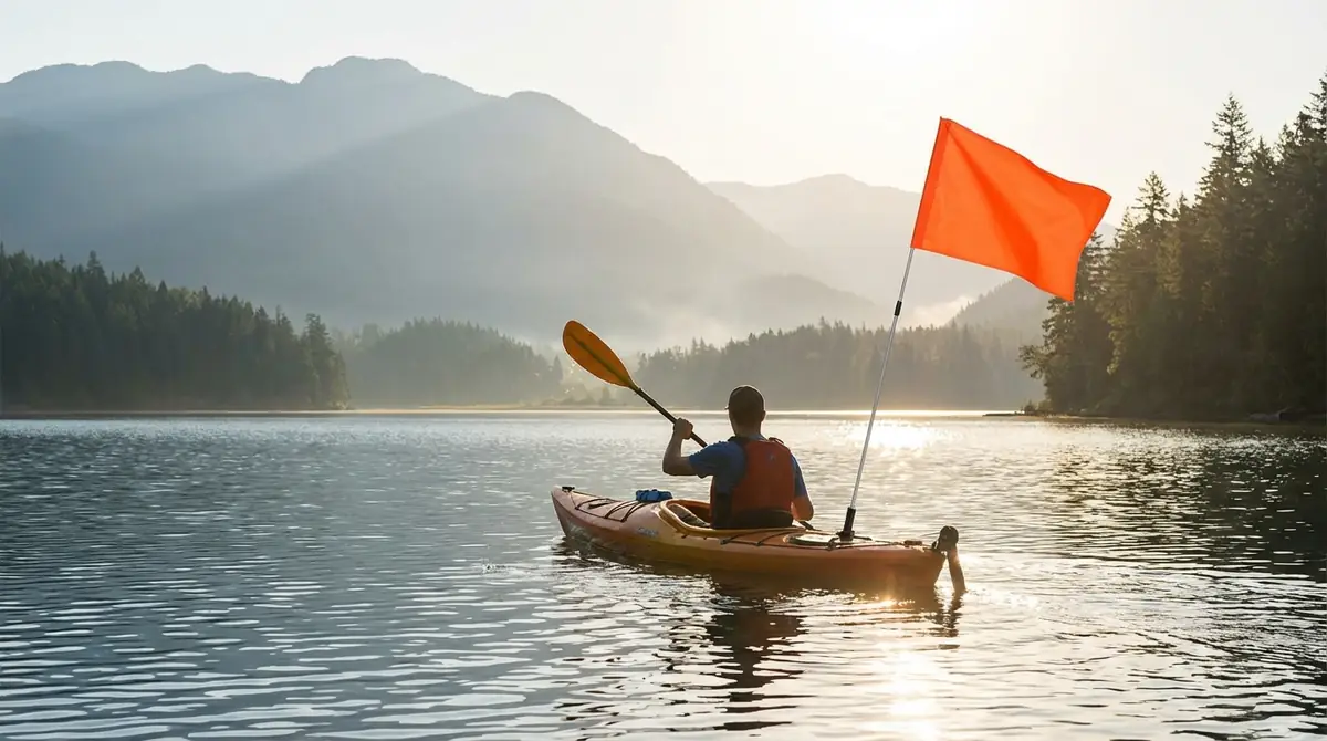 カヤックにフラッグが必要な3つの理由