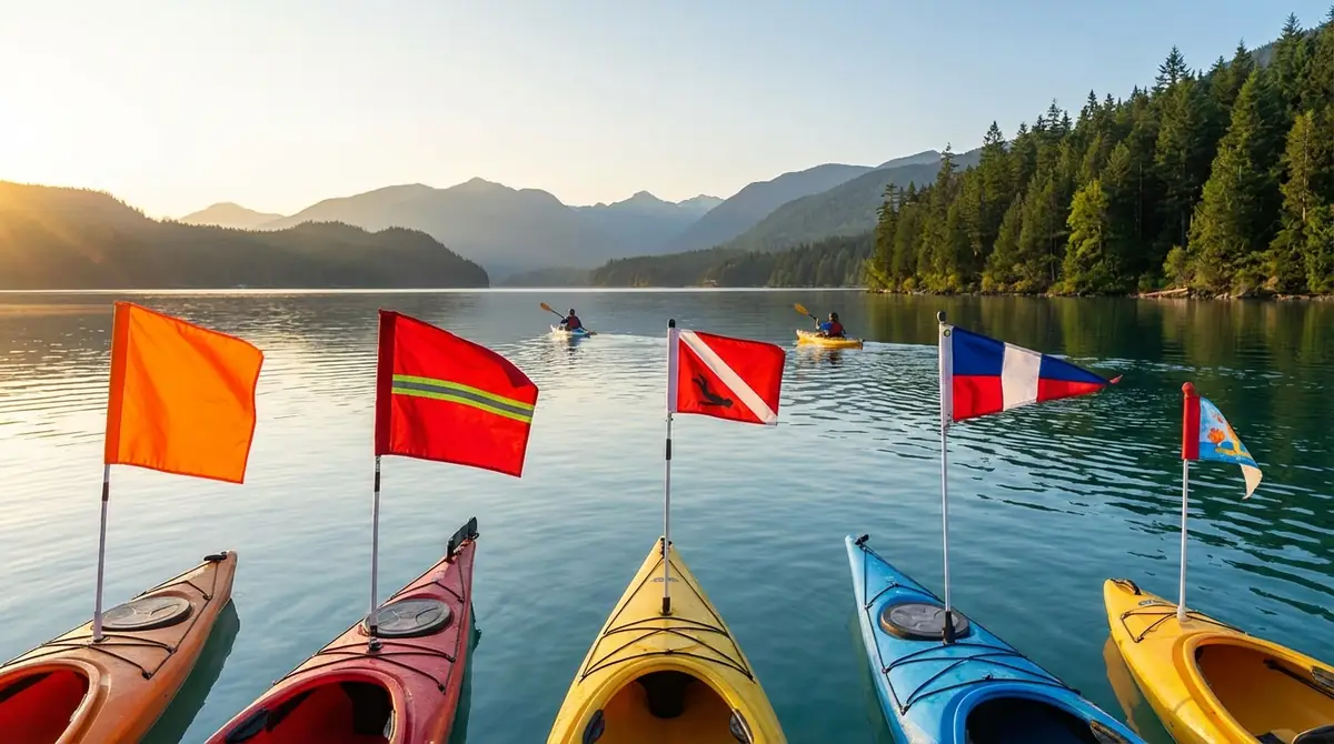 カヤックフラッグおすすめ5選|用途別に厳選