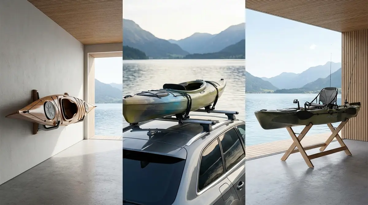 【結論】用途別おすすめカヤックスタンド3選