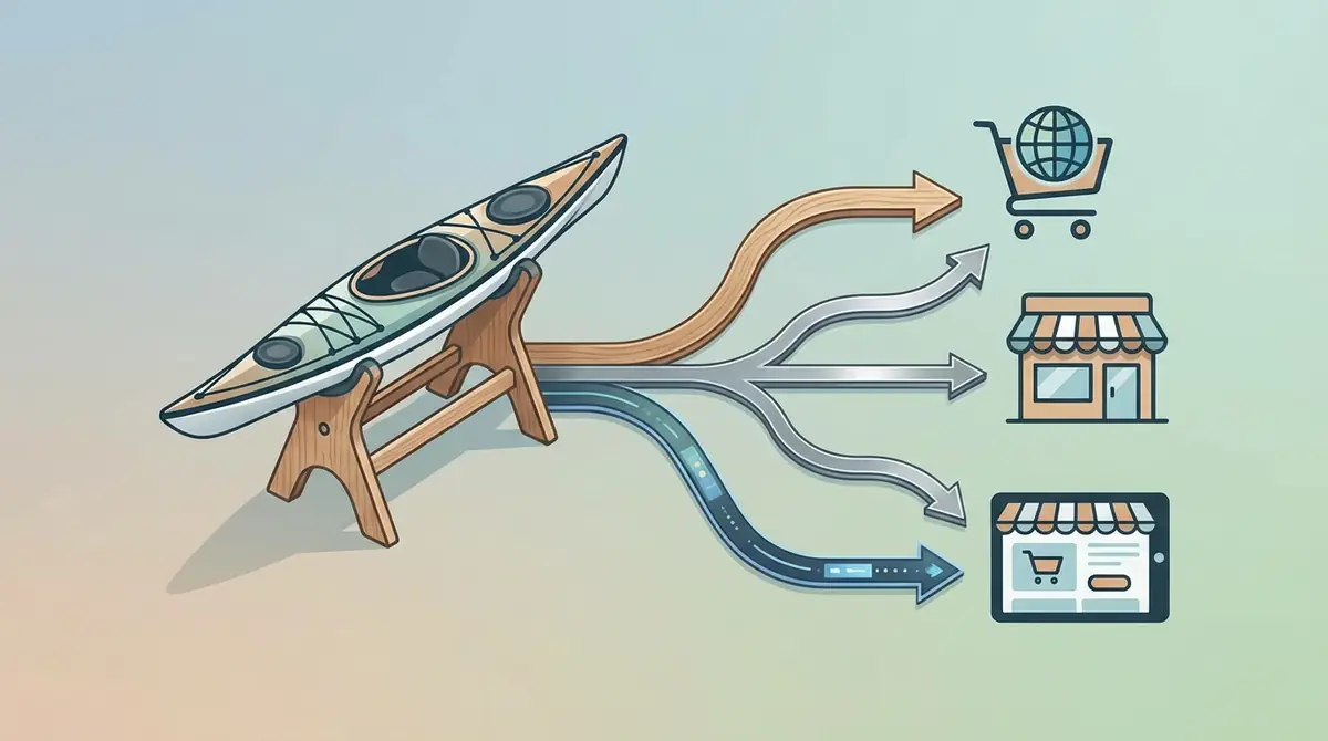 カヤックスタンドはどこで買う？購入先を比較