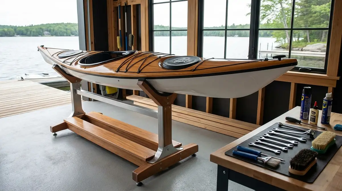 カヤックスタンド設置時の注意点とメンテナンス