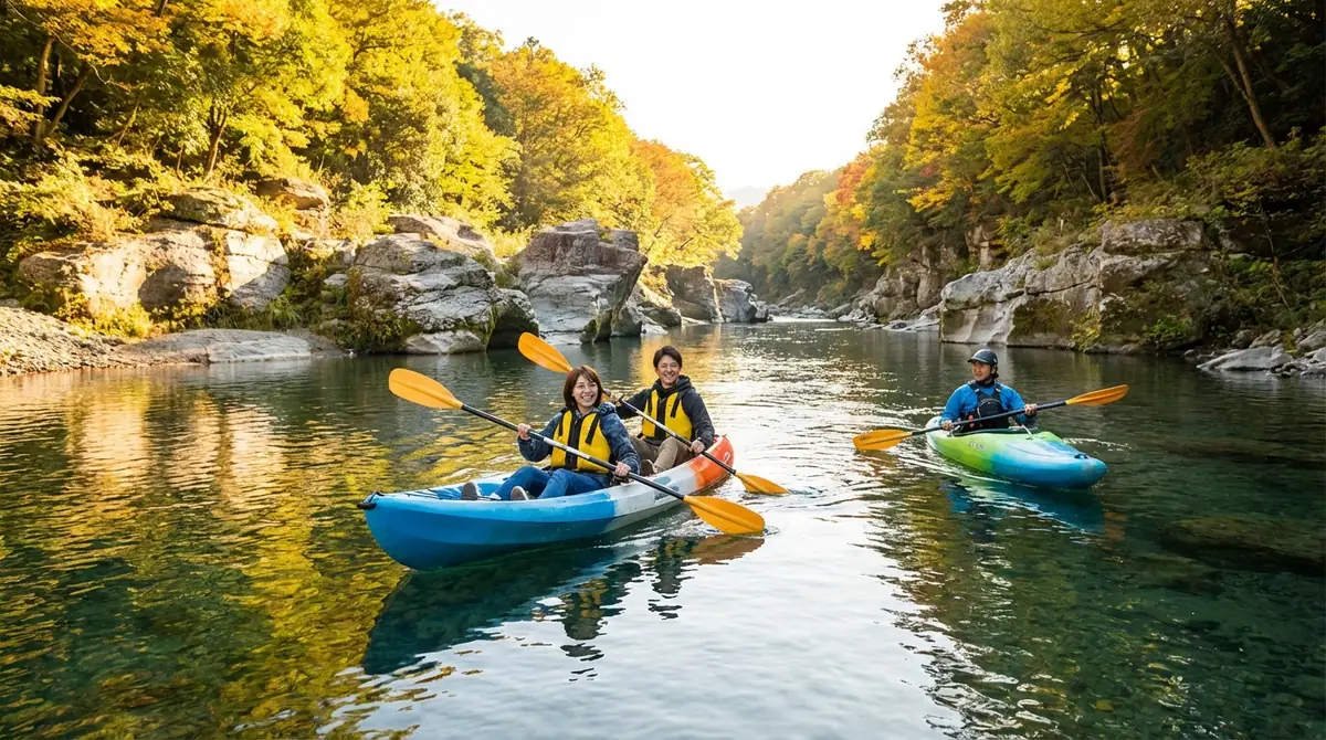 長瀞でカヤック体験!初心者でも安心して楽しめる理由