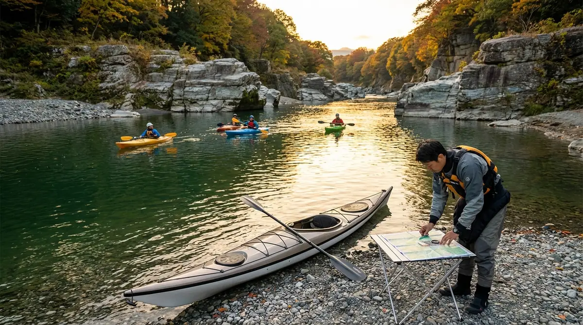 長瀞カヤックの予約方法と注意点
