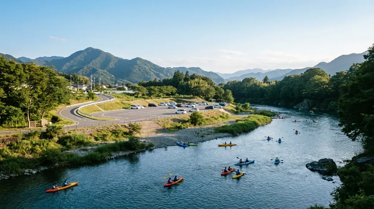 長瀞カヤックへのアクセス・駐車場情報