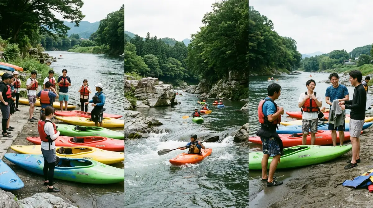 長瀞カヤック当日の流れ|集合から解散まで