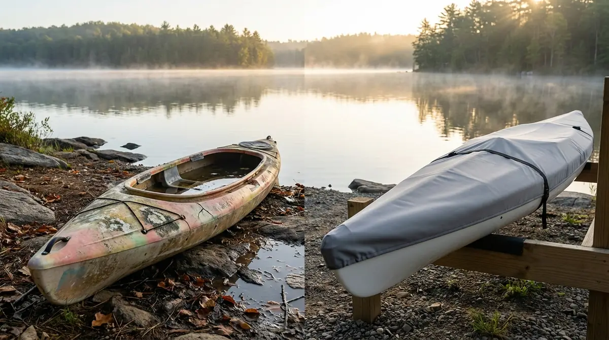 カヤックカバーは必要?使わないと起こる3つの劣化リスク