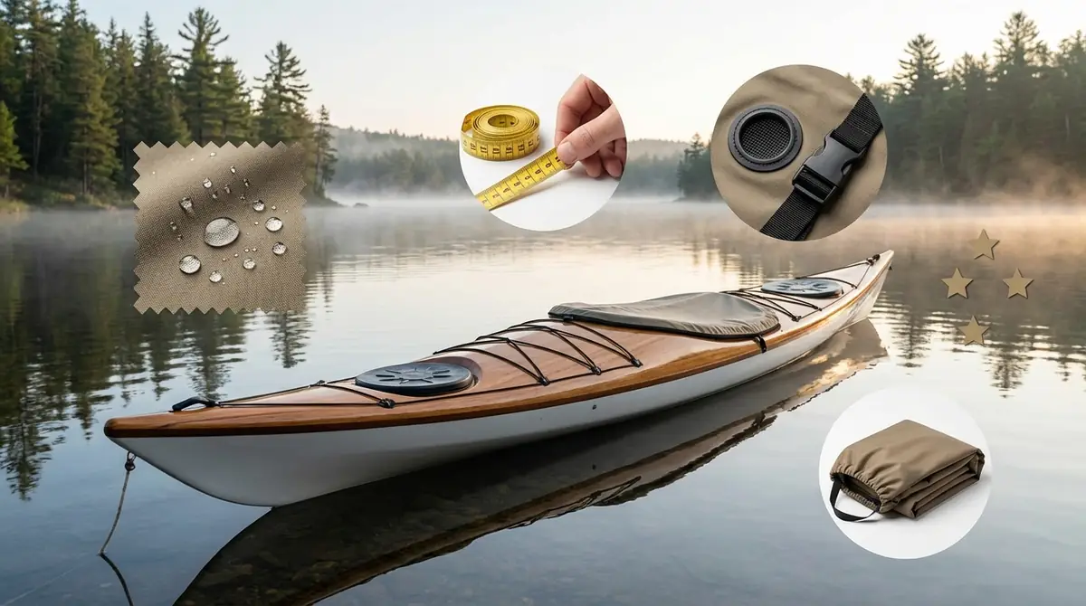 カヤックカバー購入前に確認すべき5つのチェックポイント