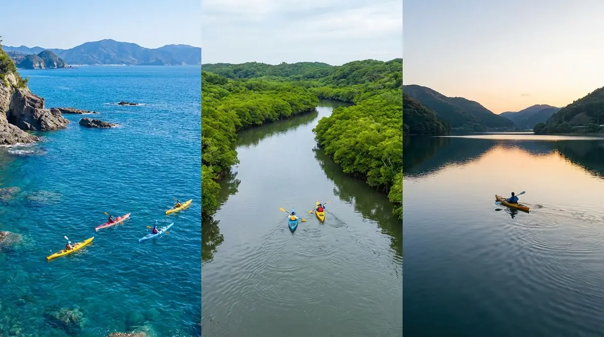 千葉でカヤックができるエリア3選｜海・川・湖の特徴