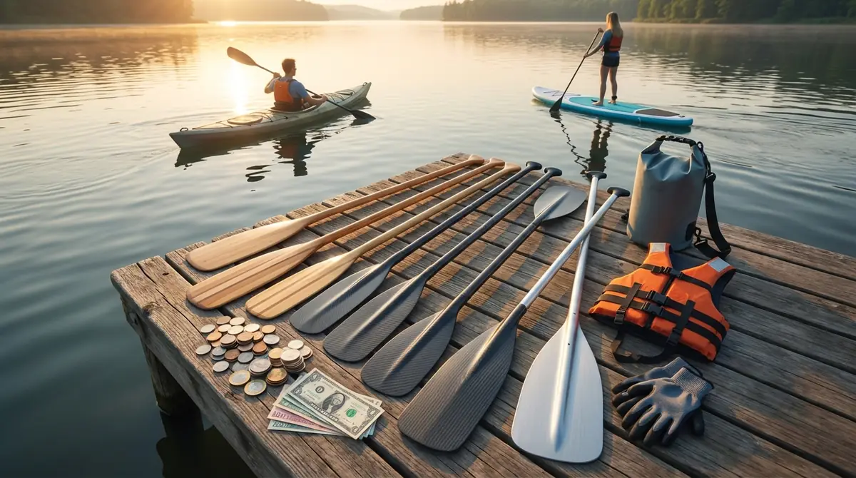 パドルの予算目安とおすすめブランド【初心者向け】