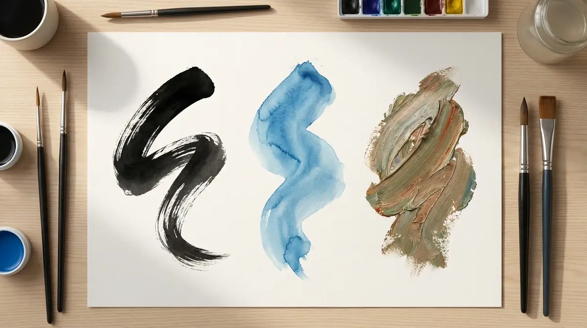 3種類の基本ストロークをマスターしよう