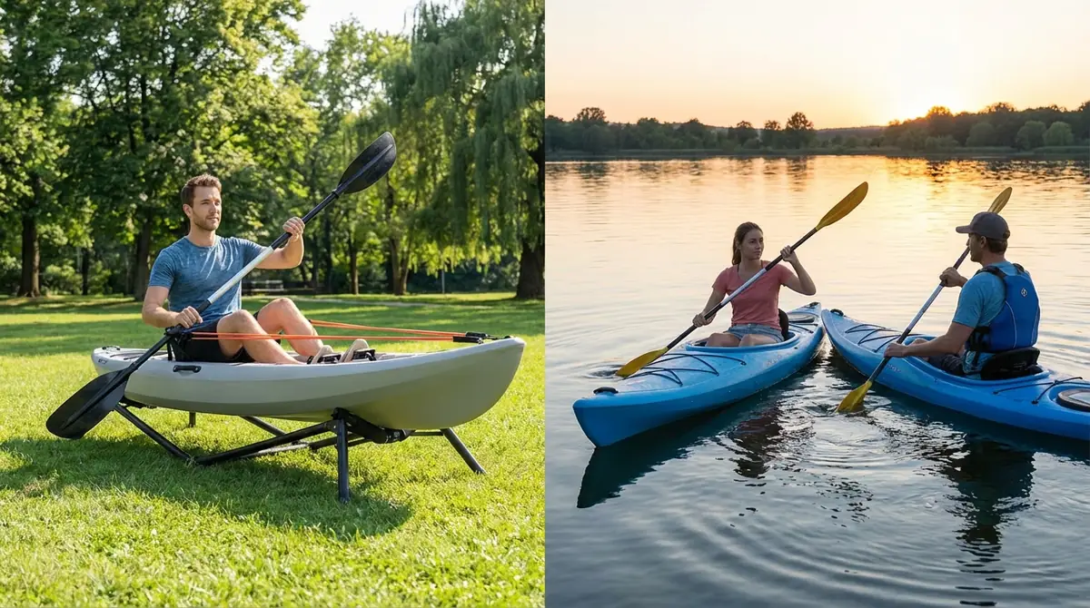 今日からできるカヤックの練習メニュー【陸上・水上】