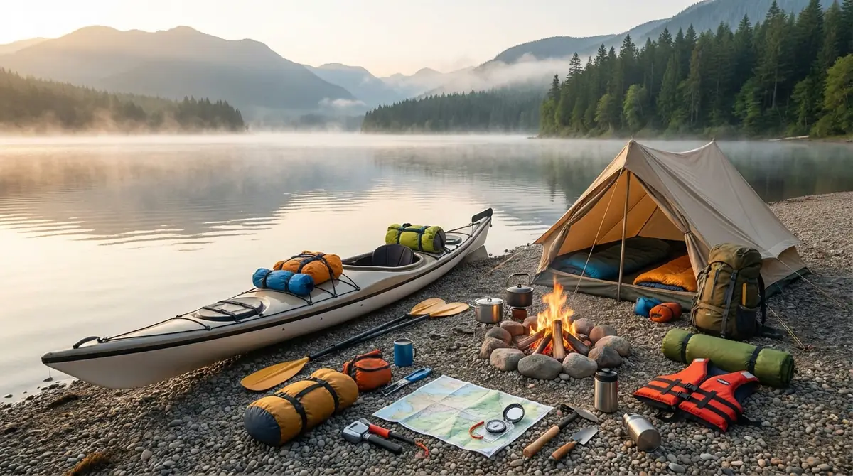 カヤックキャンプに必要な装備一覧【持ち物チェックリスト付き】