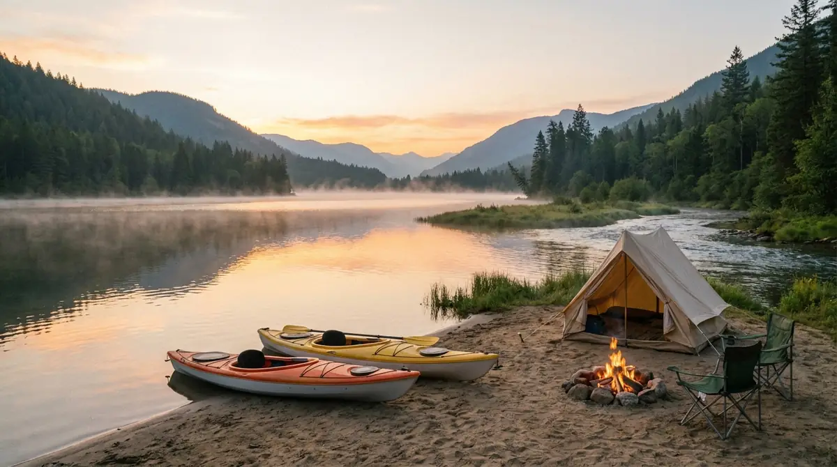 カヤックキャンプの場所選び|初心者におすすめのフィールド