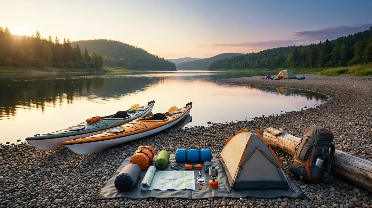 カヤックキャンプの計画と準備|1泊2日モデルプラン