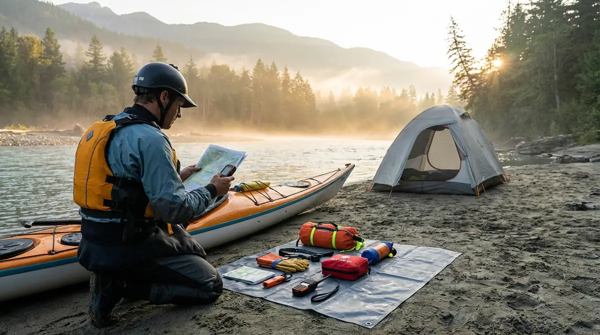 カヤックキャンプの安全管理|一人でも始められる?