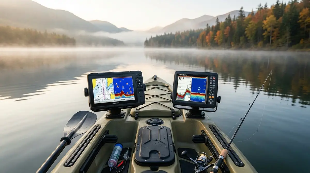 カヤック向け魚探スペック比較表|ガーミン・ホンデックス徹底比較
