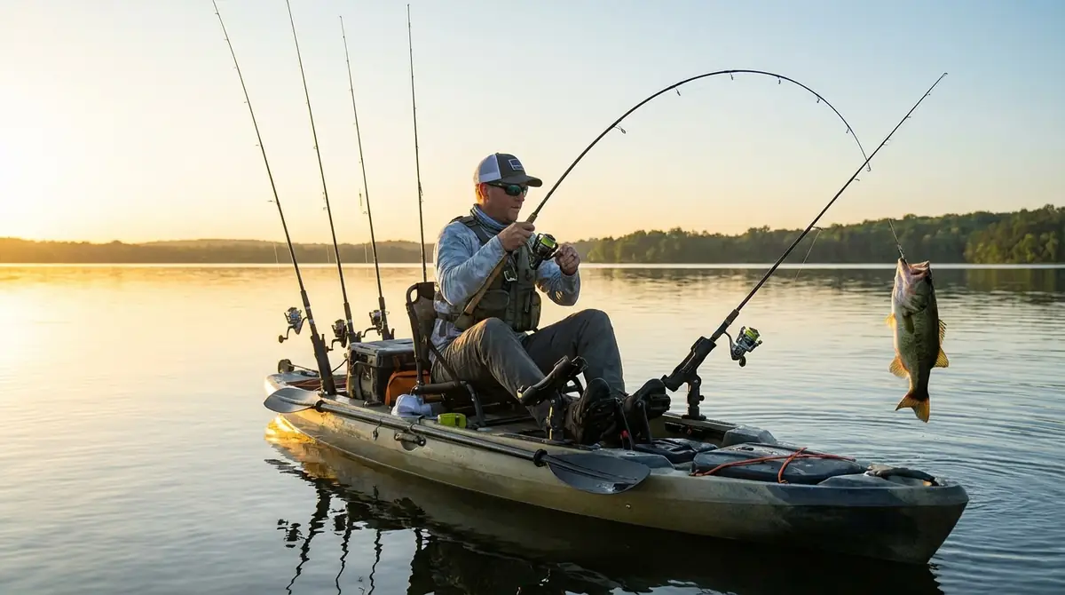 カヤックフィッシングにロッドホルダーが必要な3つの理由