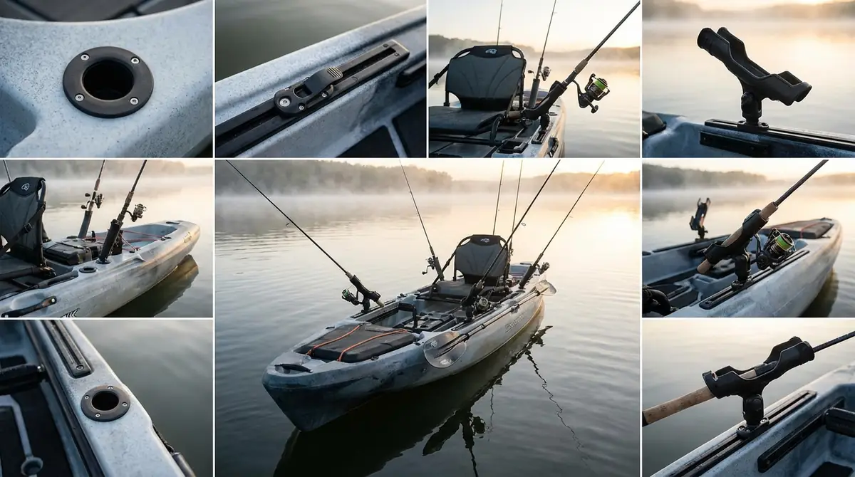 失敗しないカヤック用ロッドホルダーの選び方|5つのチェックポイント