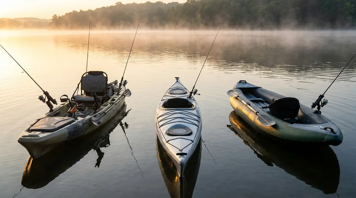 カヤックタイプ別|ロッドホルダーのおすすめ構成