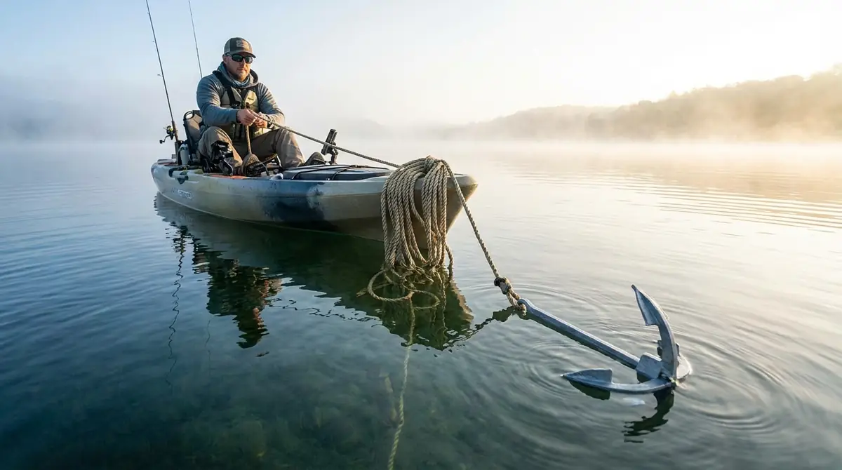【結論】カヤックアンカーの重さ・ロープ長の目安を即答