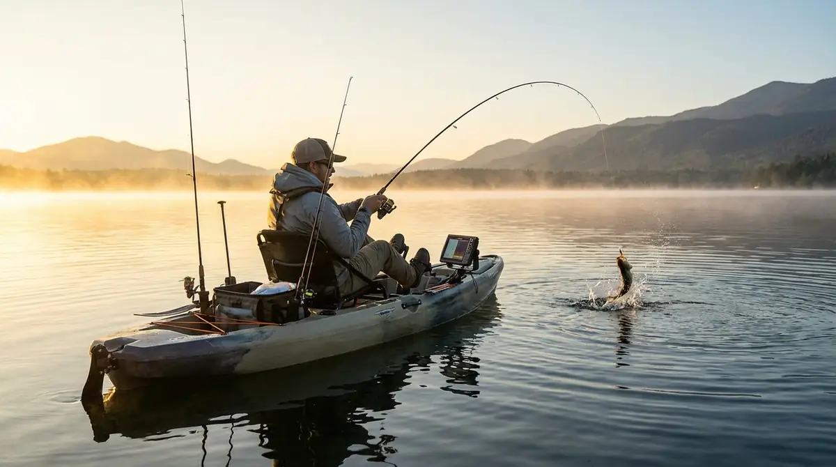 ペダルカヤックのメリット5つ|釣りが劇的に変わる理由