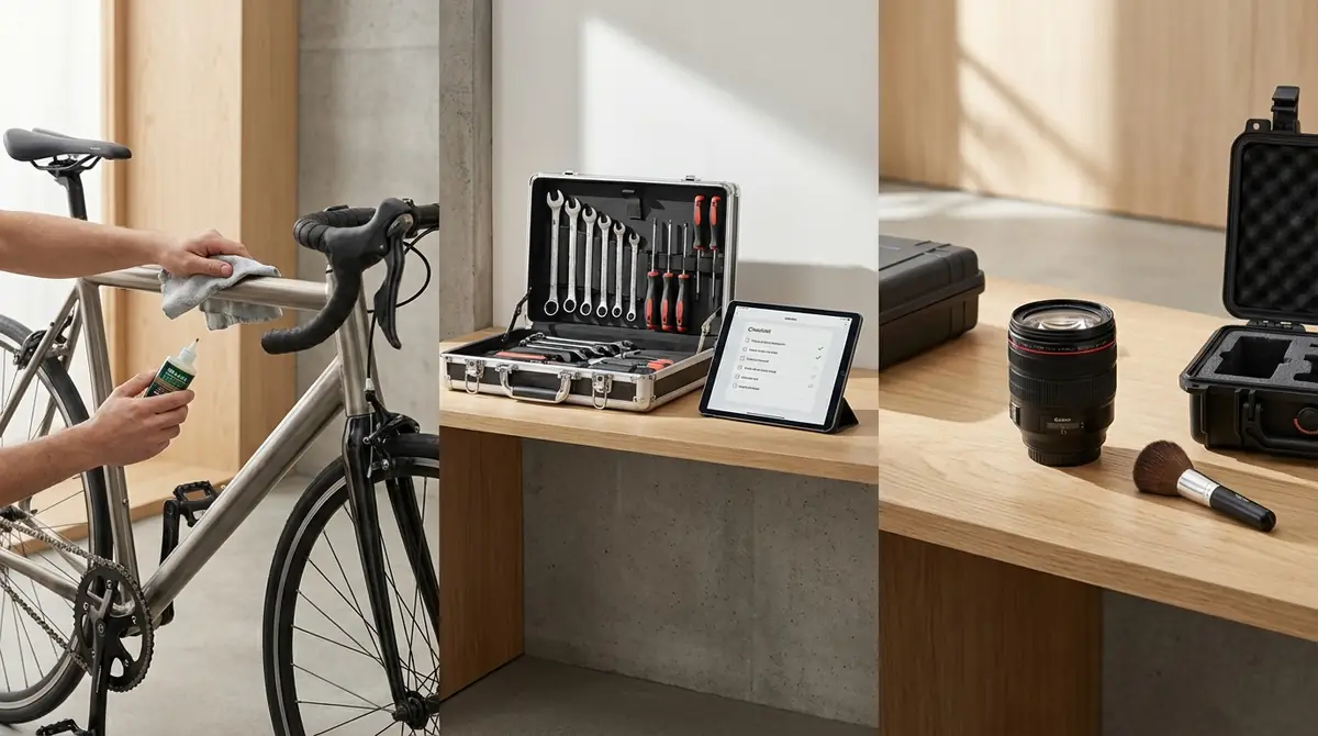 購入後に必要な基本メンテナンス【3ステップ】