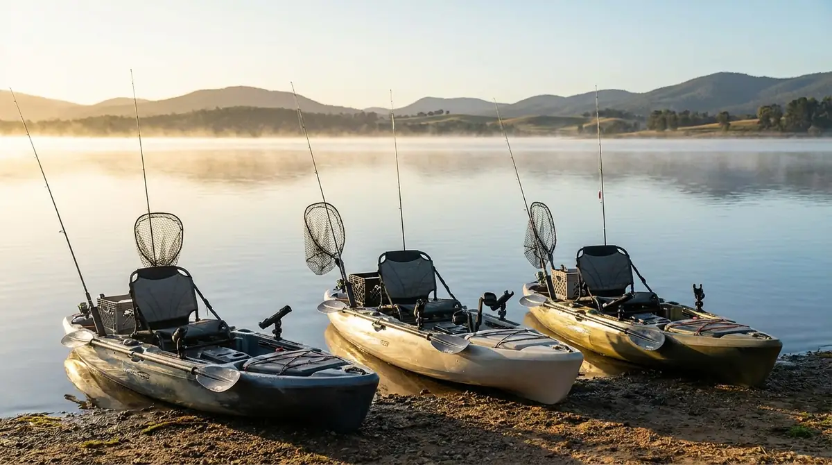【結論】迷ったらこの3台!カヤック釣りおすすめモデルを厳選紹介