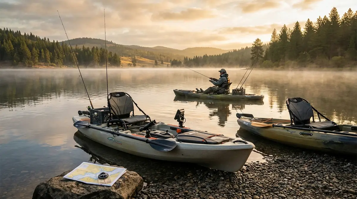 釣り用カヤックの選び方|失敗しない5つのチェックポイント
