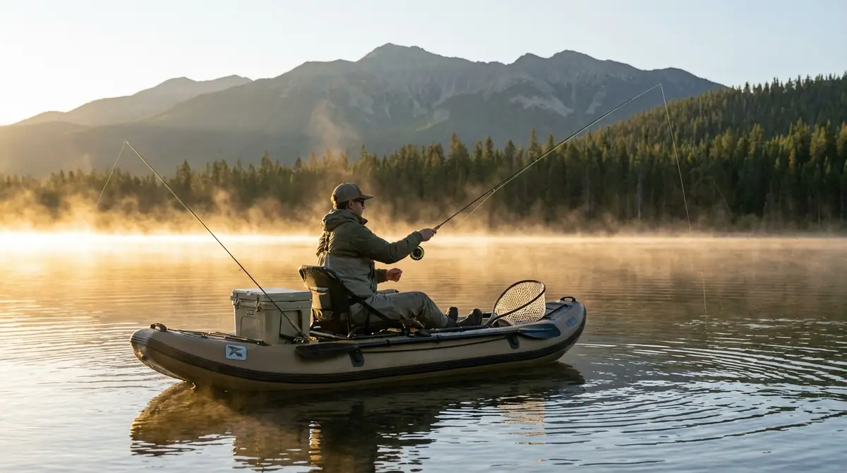 インフレータブルカヤックは釣りに使える?メリット・デメリットを解説