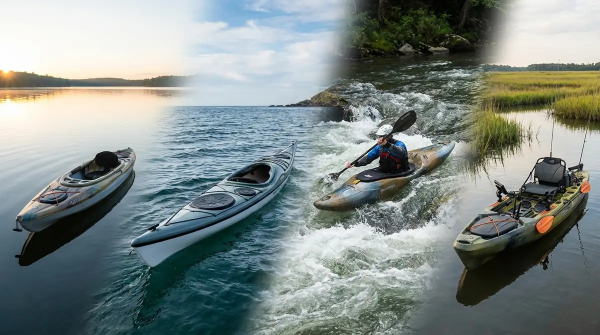 【用途別】カヤックの種類と特徴を詳しく解説