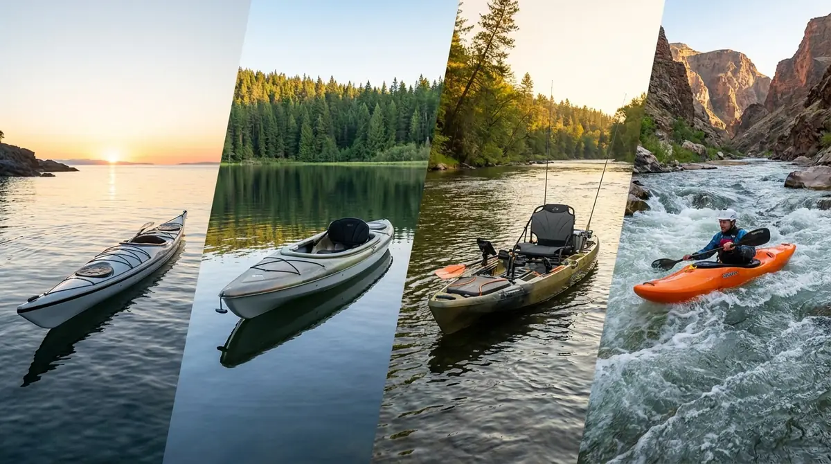 目的別|あなたに合うカヤックの種類の選び方