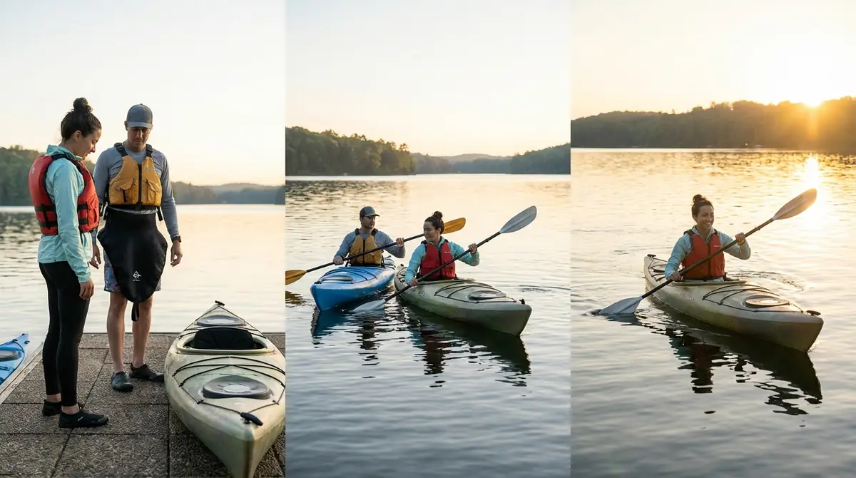 初心者がカヤックを始めるための3ステップ