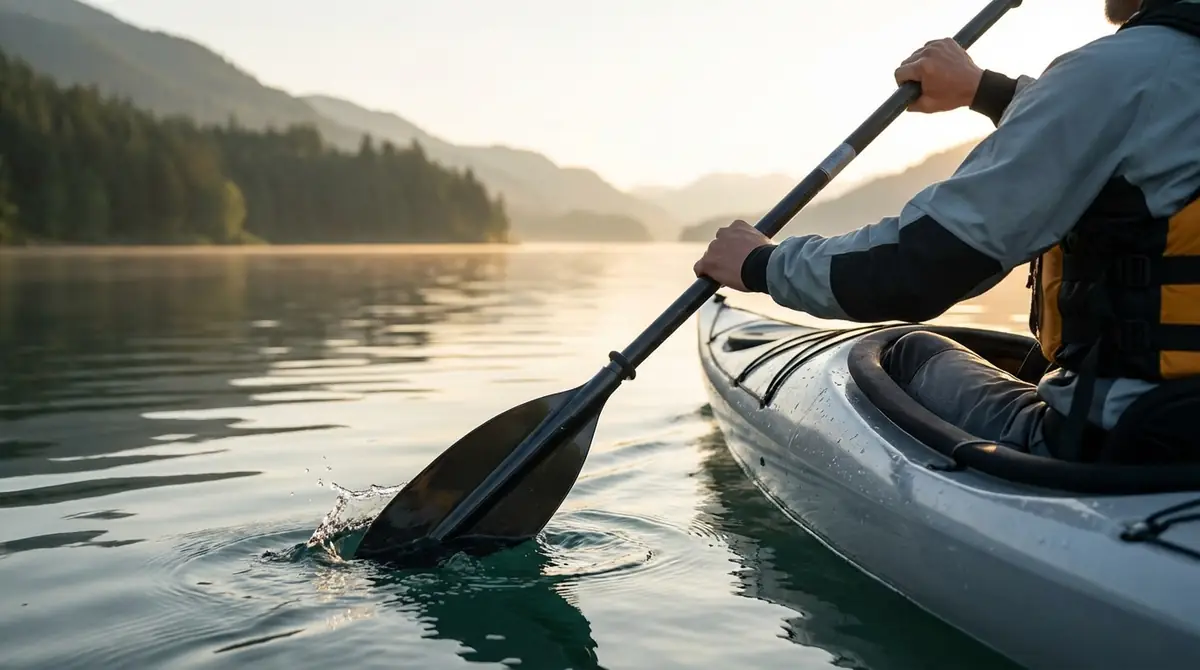 カヤックの漕ぎ方の基本｜パドルの正しい持ち方と握り方