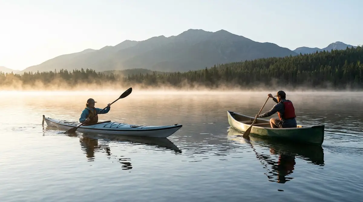 カヤックとカヌーの漕ぎ方の違いとは？