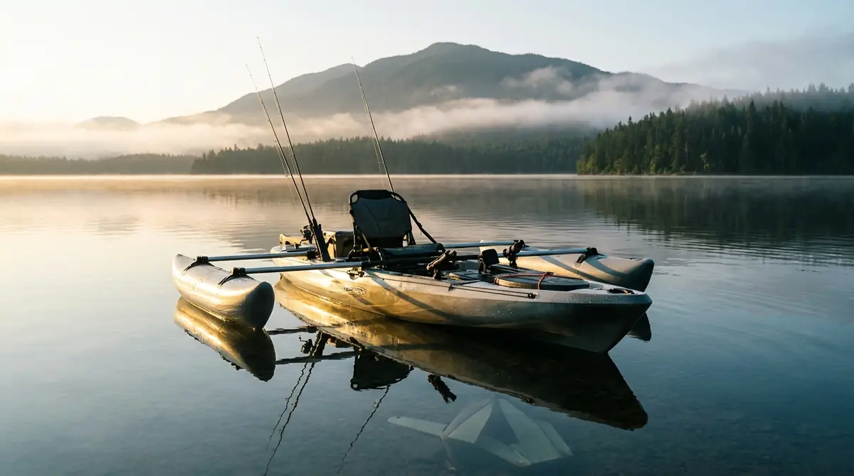 カヤックにサイドフロートを付けるメリット5つ・デメリット3つ