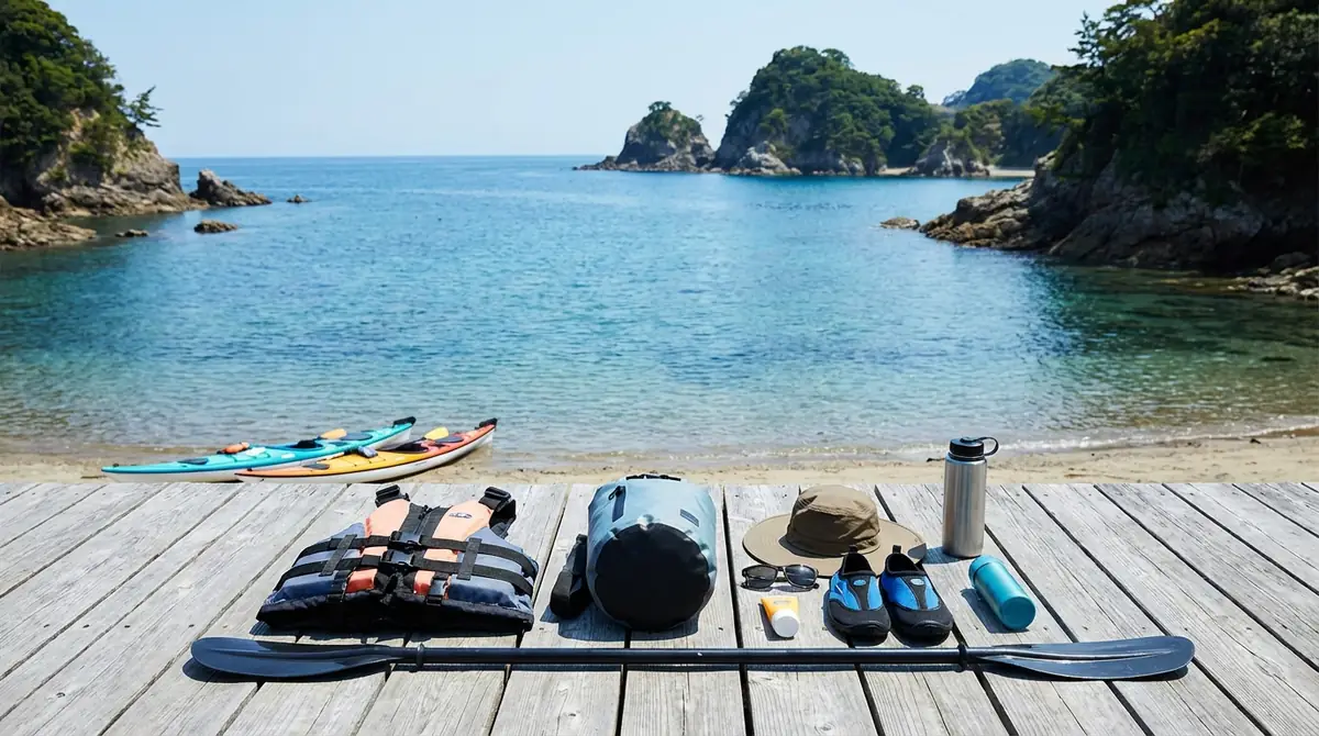 和歌山カヤック体験の持ち物・服装・当日の流れ