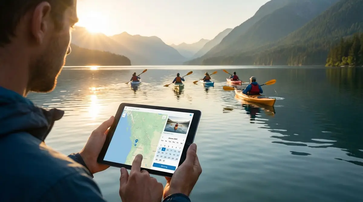 湖カヤック体験ツアーの探し方と予約手順