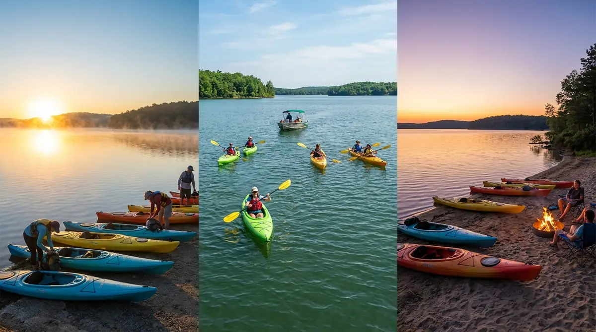 湖カヤック体験当日の流れ【タイムライン付き】
